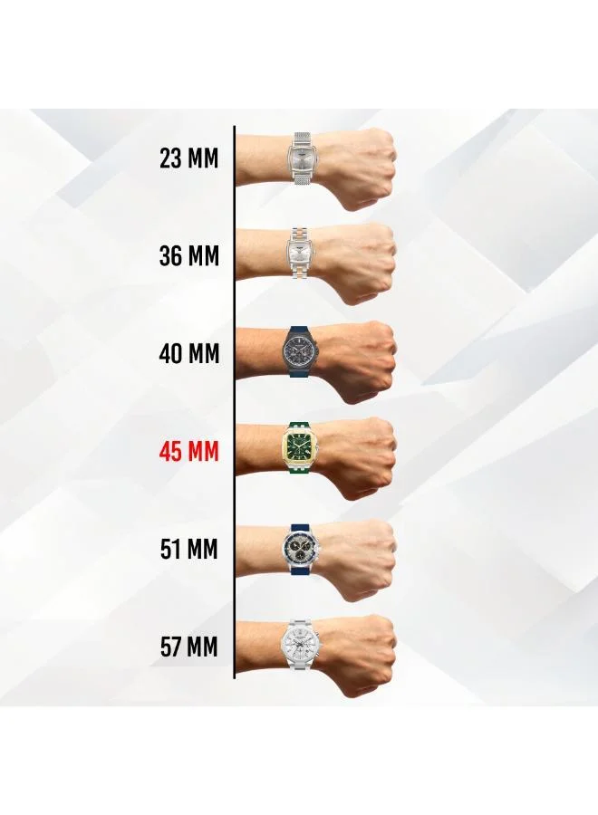 Quantum  Men's Silicone Analog Watch HNG1033.275 - 44 mm for Men | Best Price UAE